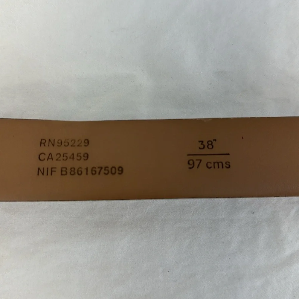 Ted Baker Brown Leather Belt, 38